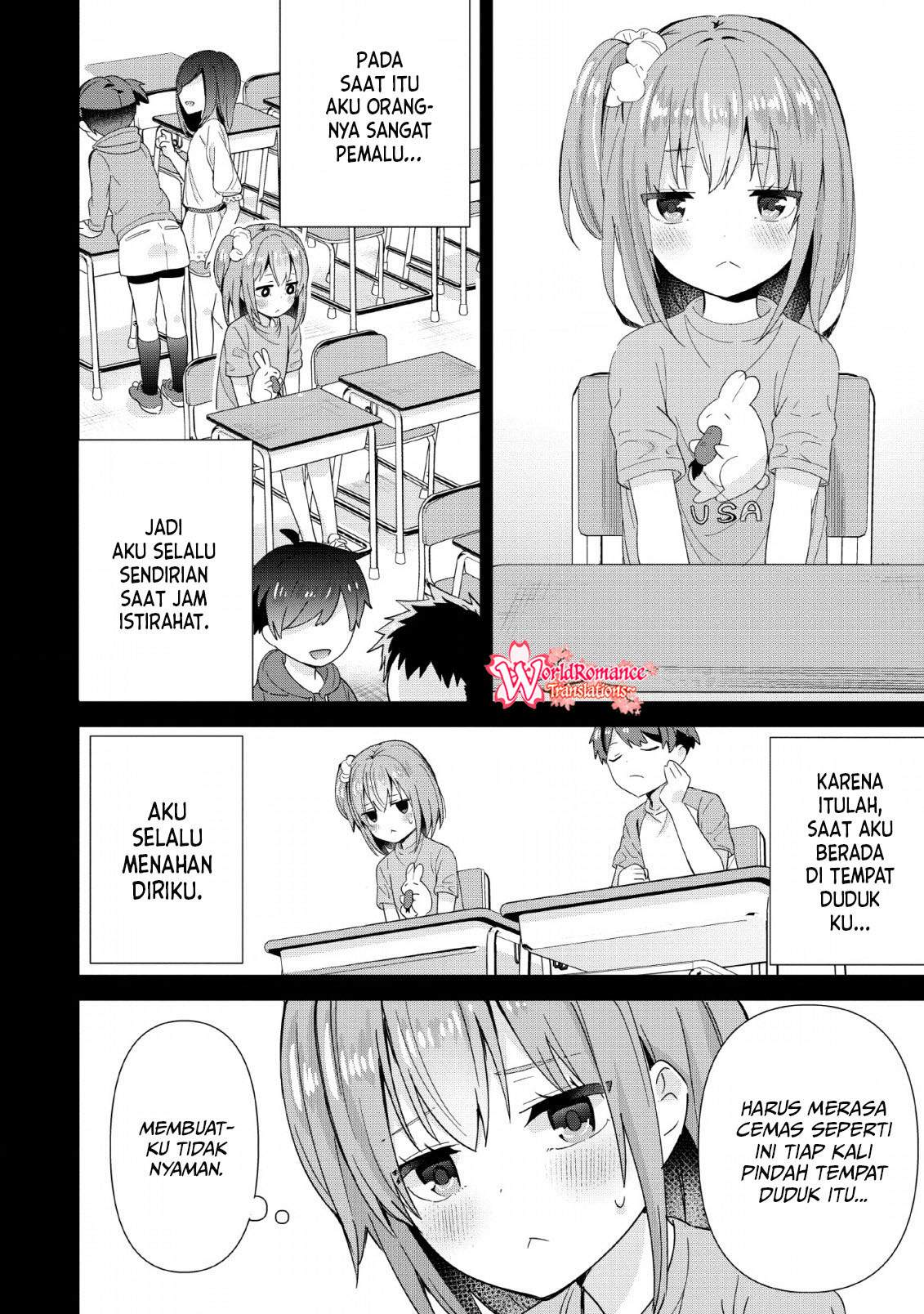 The Cute Girl Sitting Next to Me Is Trying to Make Me Fall in Love With Her as a Way to Ridicule Me, but the Tables Were Turned on Her Before She Knew It — Chapter 2, halaman 3