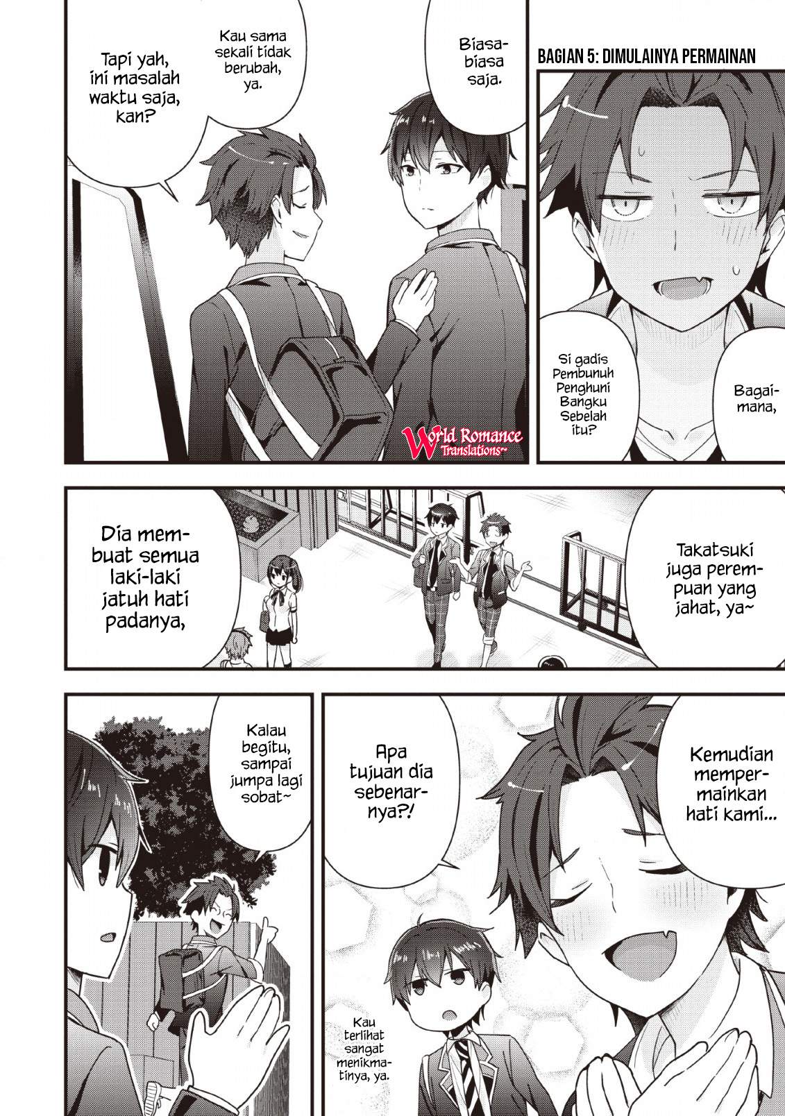The Cute Girl Sitting Next to Me Is Trying to Make Me Fall in Love With Her as a Way to Ridicule Me, but the Tables Were Turned on Her Before She Knew It — Chapter 1, halaman 22