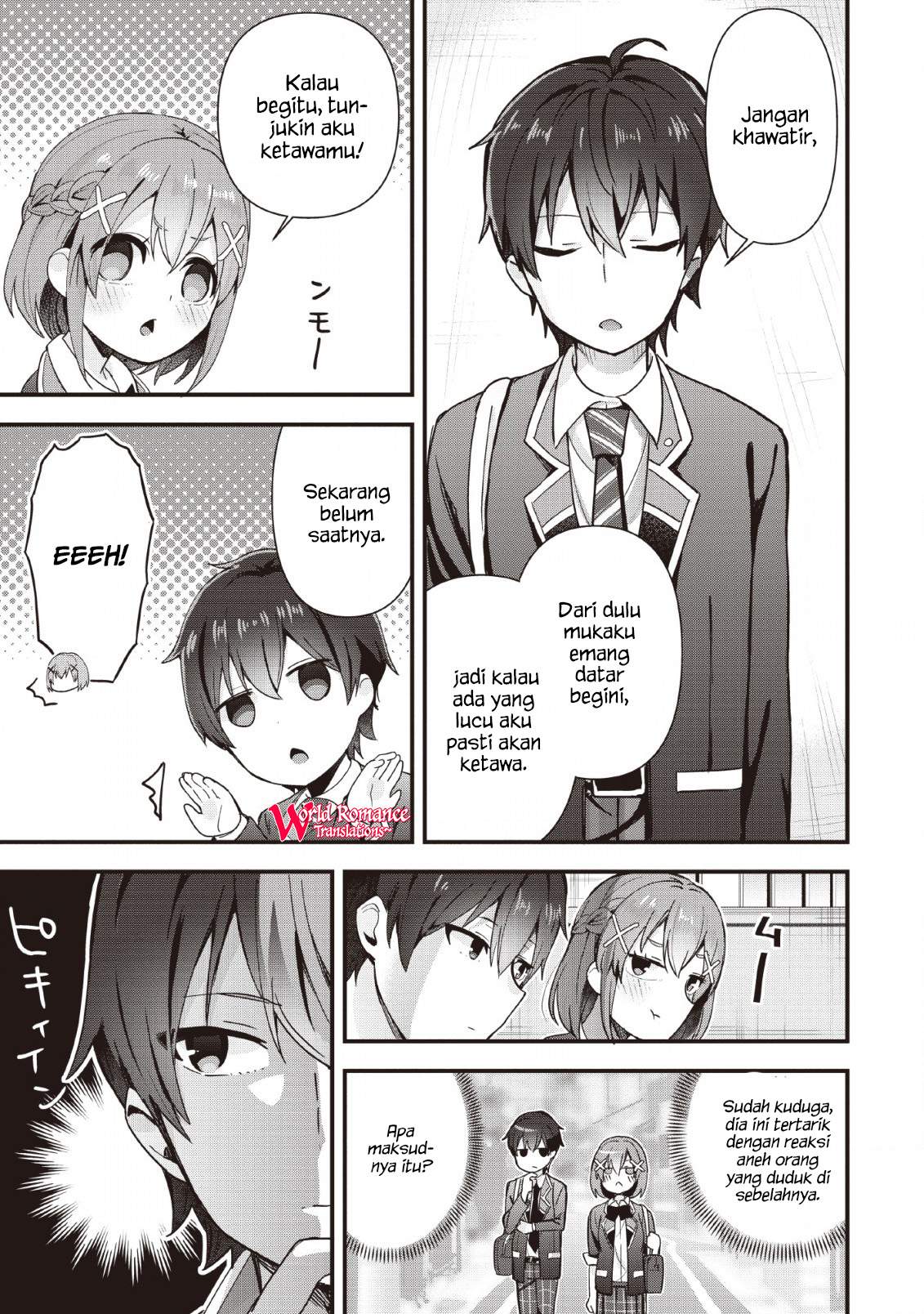The Cute Girl Sitting Next to Me Is Trying to Make Me Fall in Love With Her as a Way to Ridicule Me, but the Tables Were Turned on Her Before She Knew It — Chapter 1, halaman 25