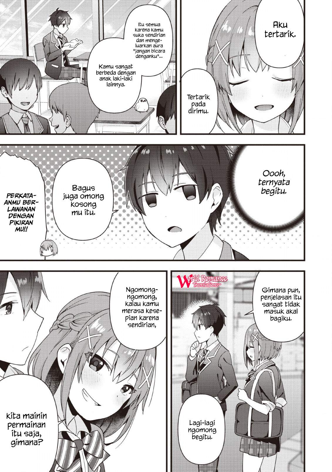 The Cute Girl Sitting Next to Me Is Trying to Make Me Fall in Love With Her as a Way to Ridicule Me, but the Tables Were Turned on Her Before She Knew It — Chapter 1, halaman 29