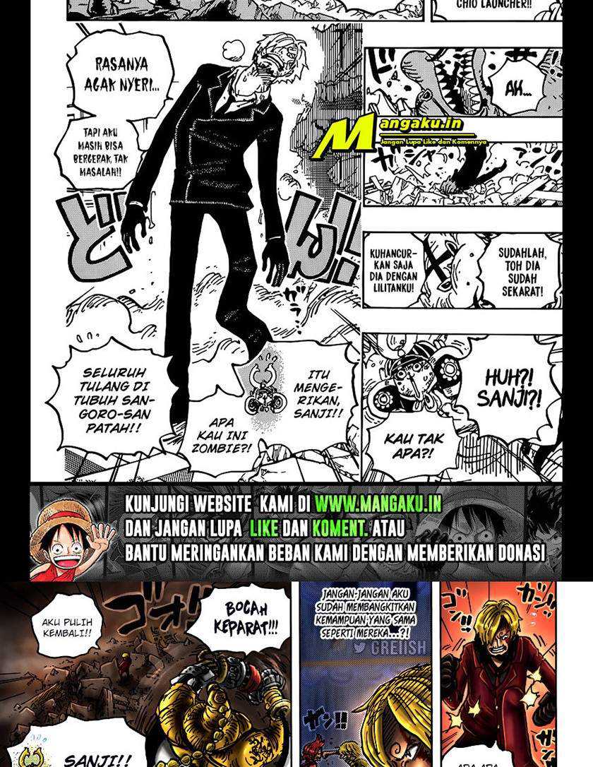 One Piece — Chapter 1028, halaman 19