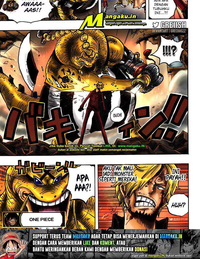 One Piece — Chapter 1028, halaman 20