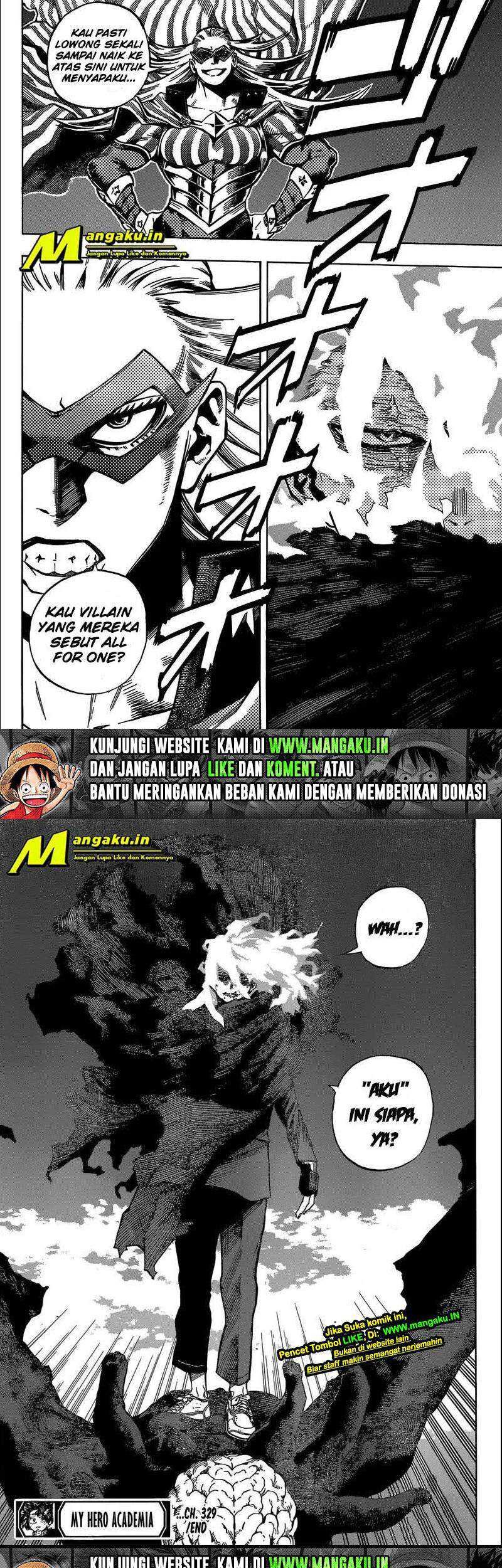 Boku no Hero Academia — Chapter 329, halaman 9
