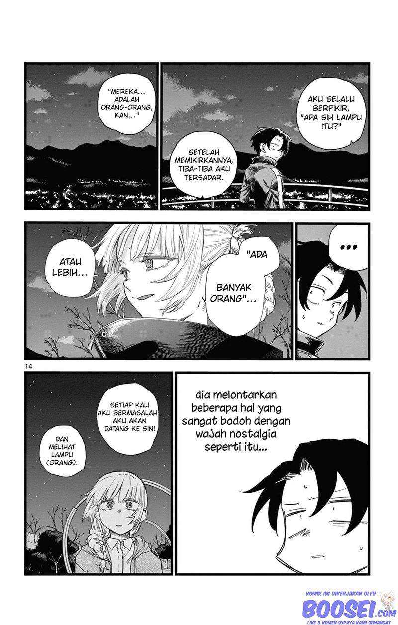 Yofukashi no Uta — Chapter 68, halaman 15