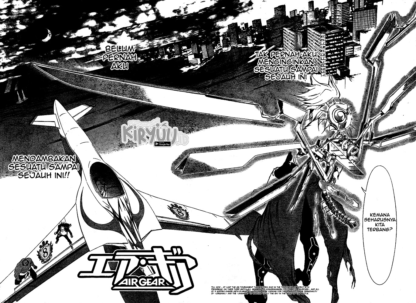 Air Gear — Chapter 256, halaman 6