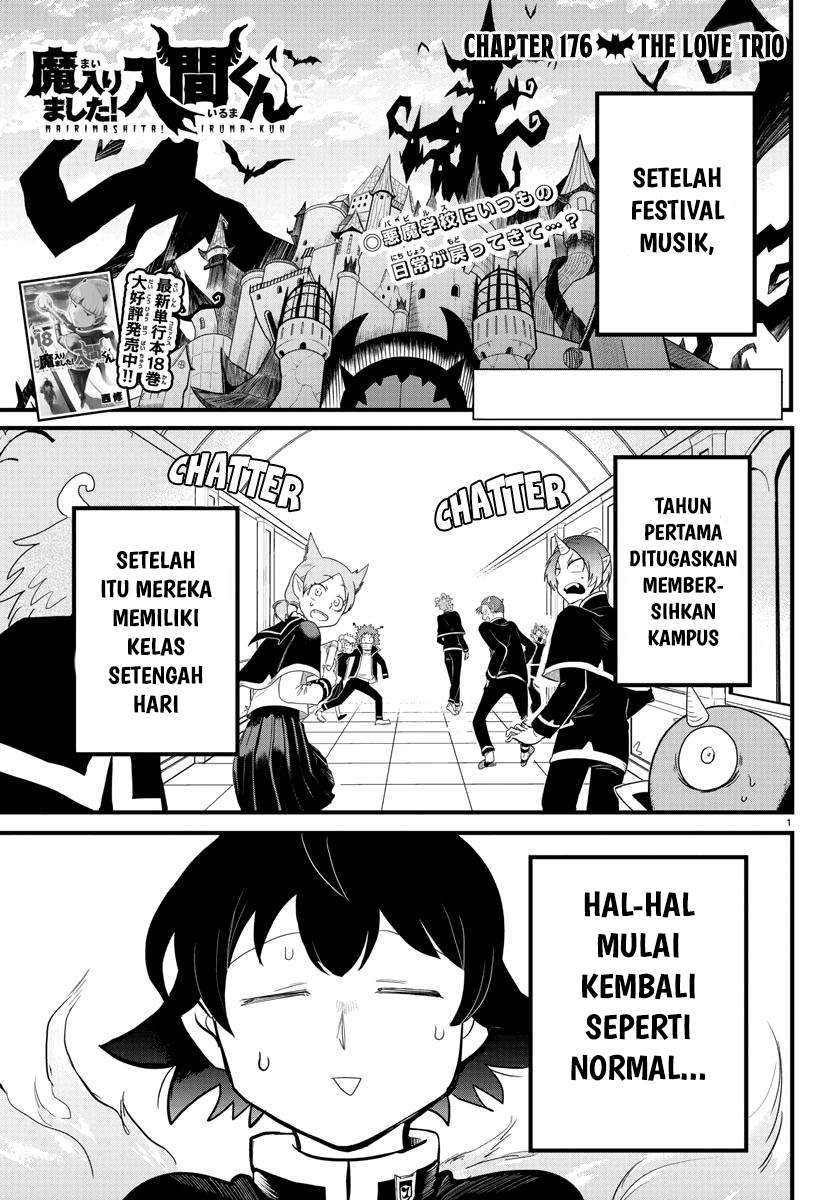 Mairimashita! Iruma-kun — Chapter 176, halaman 1
