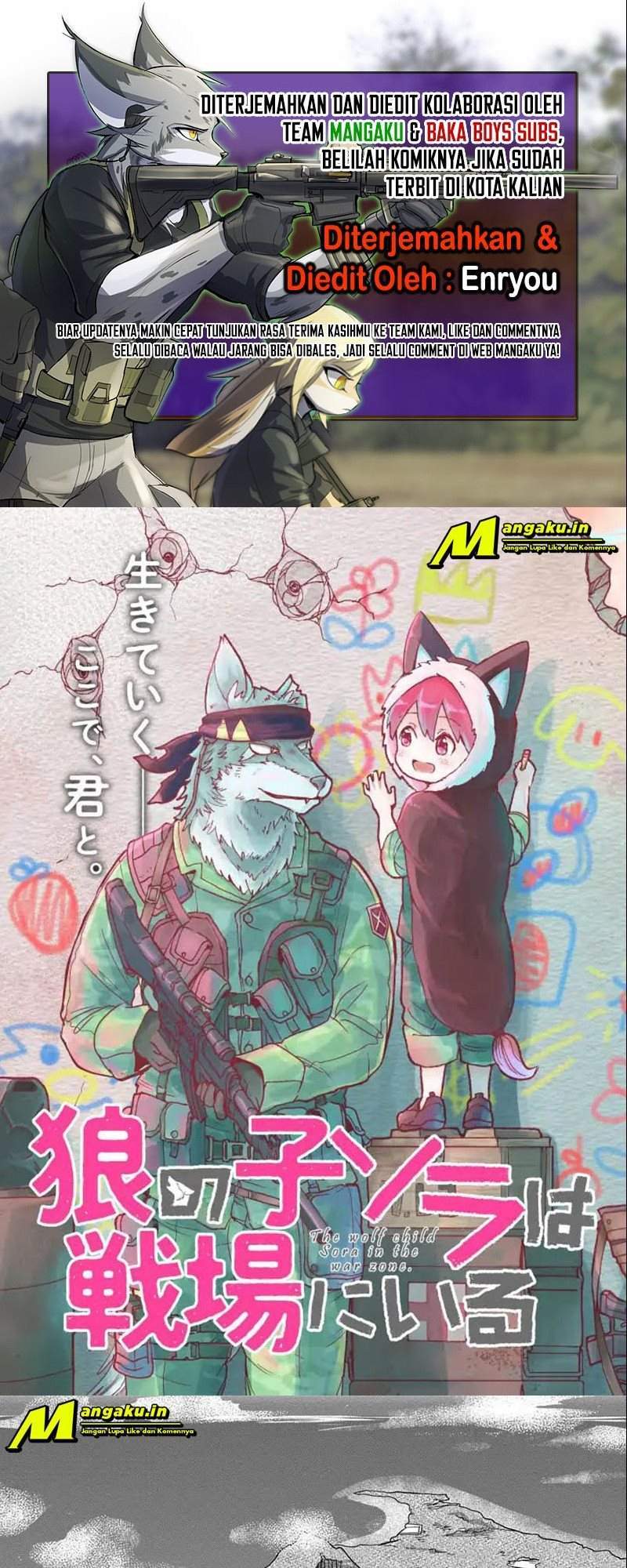 The Wolf Child Sora in the War Zone — Chapter 1, halaman 1
