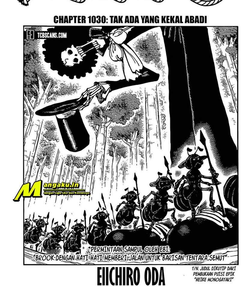 One Piece — Chapter 1030, halaman 2
