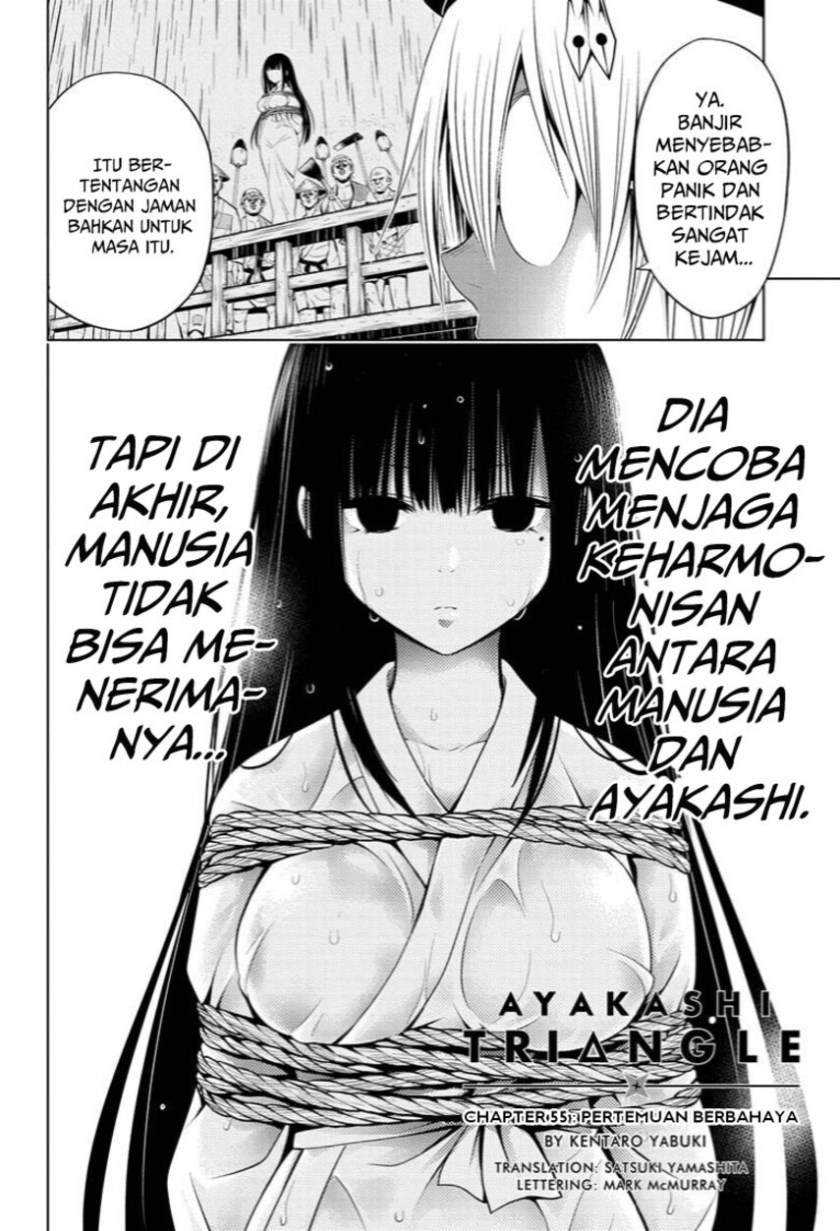 Ayakashi Triangle — Chapter 55, halaman 4