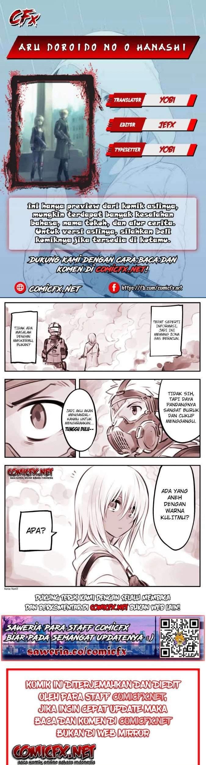 Aru Doroido no o Hanashi — Chapter 13, halaman 1