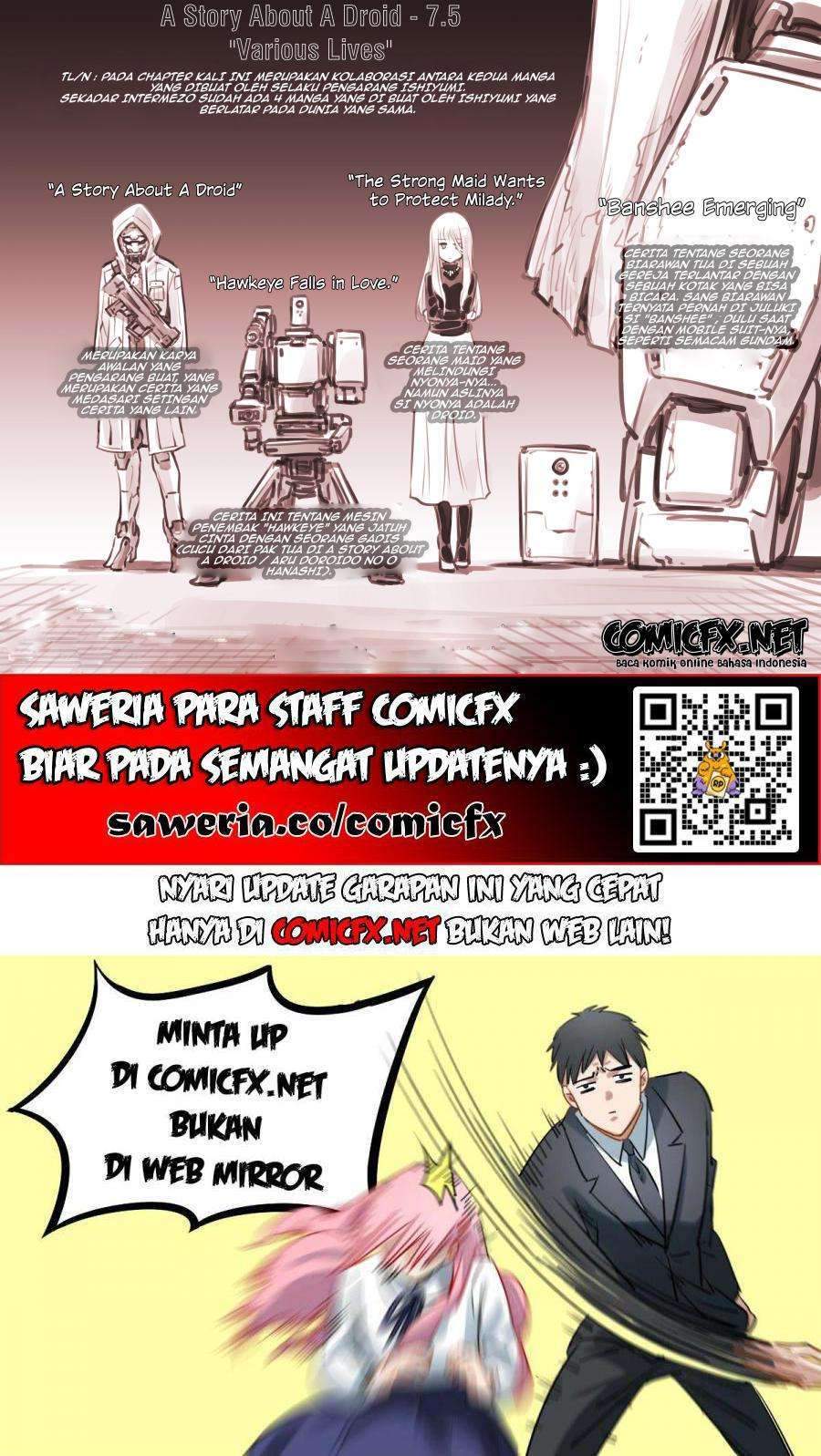 Aru Doroido no o Hanashi — Chapter 7.5, halaman 5