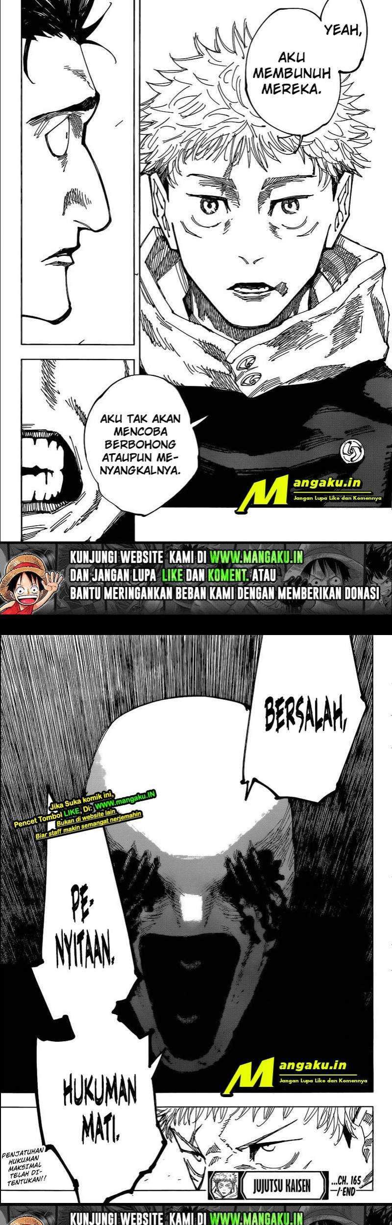 Jujutsu Kaisen — Chapter 165, halaman 11
