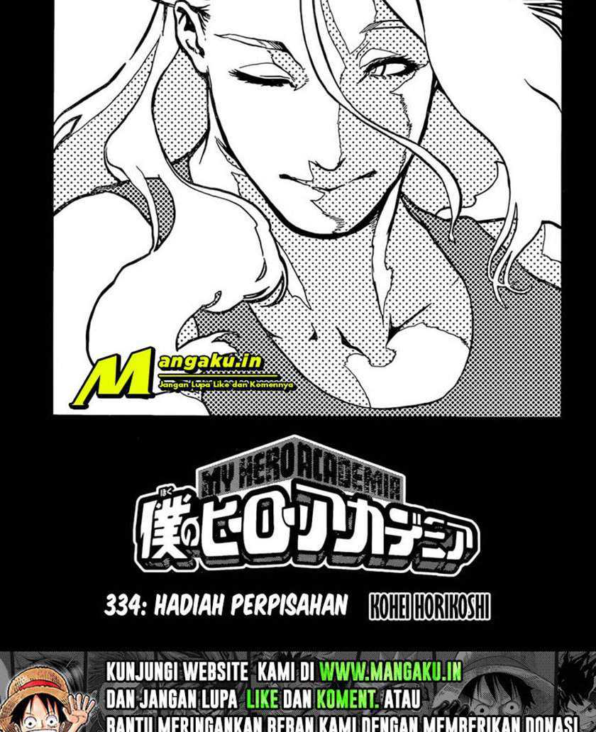 Boku no Hero Academia — Chapter 334, halaman 2
