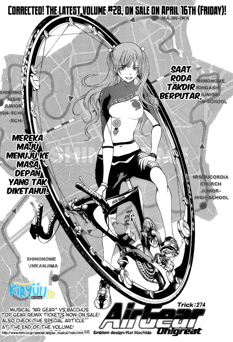 Air Gear — Chapter 274, halaman 4