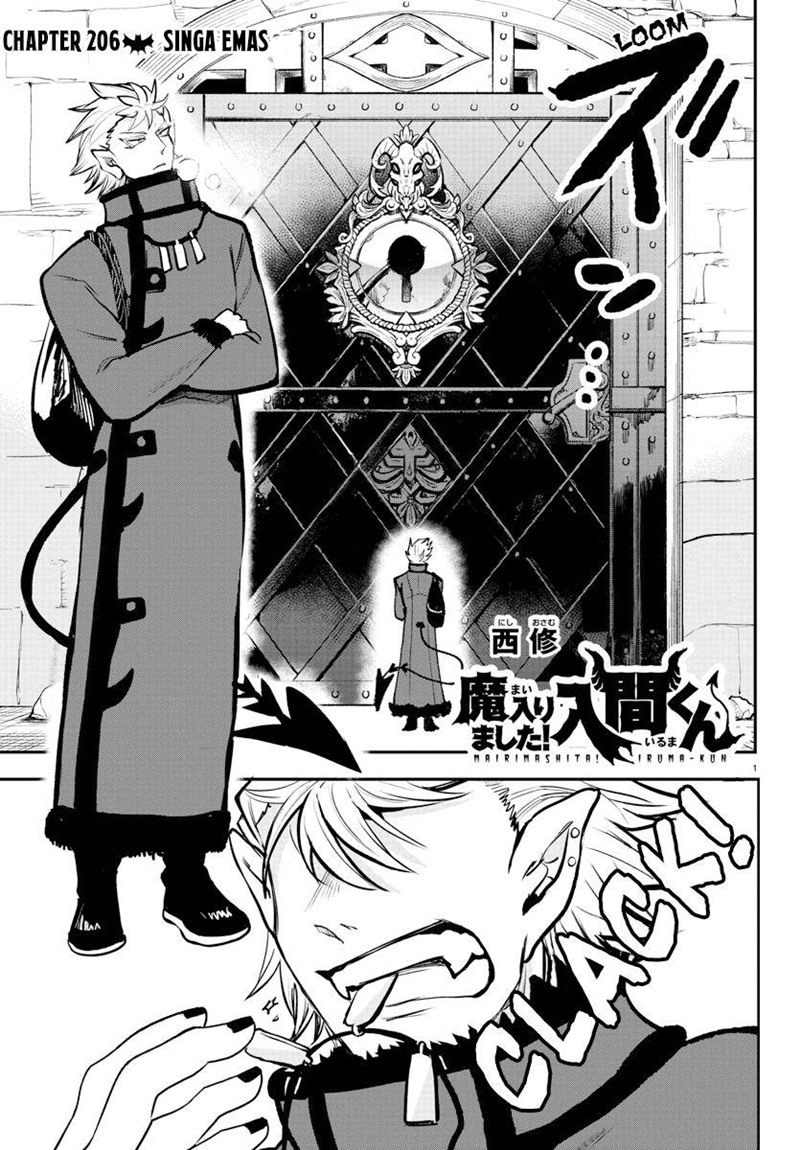Mairimashita! Iruma-kun — Chapter 206, halaman 1