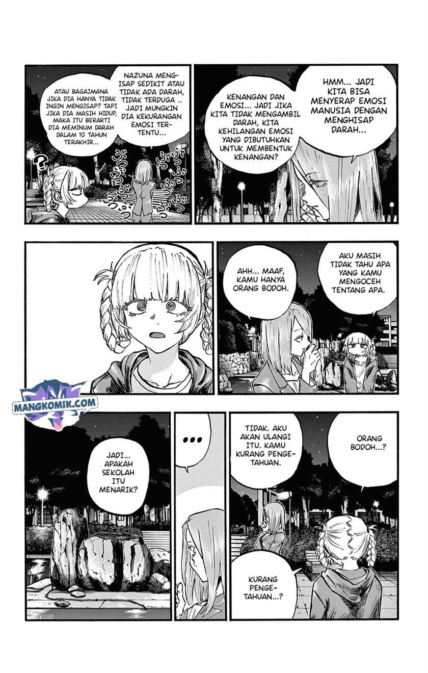 Yofukashi no Uta — Chapter 75, halaman 3