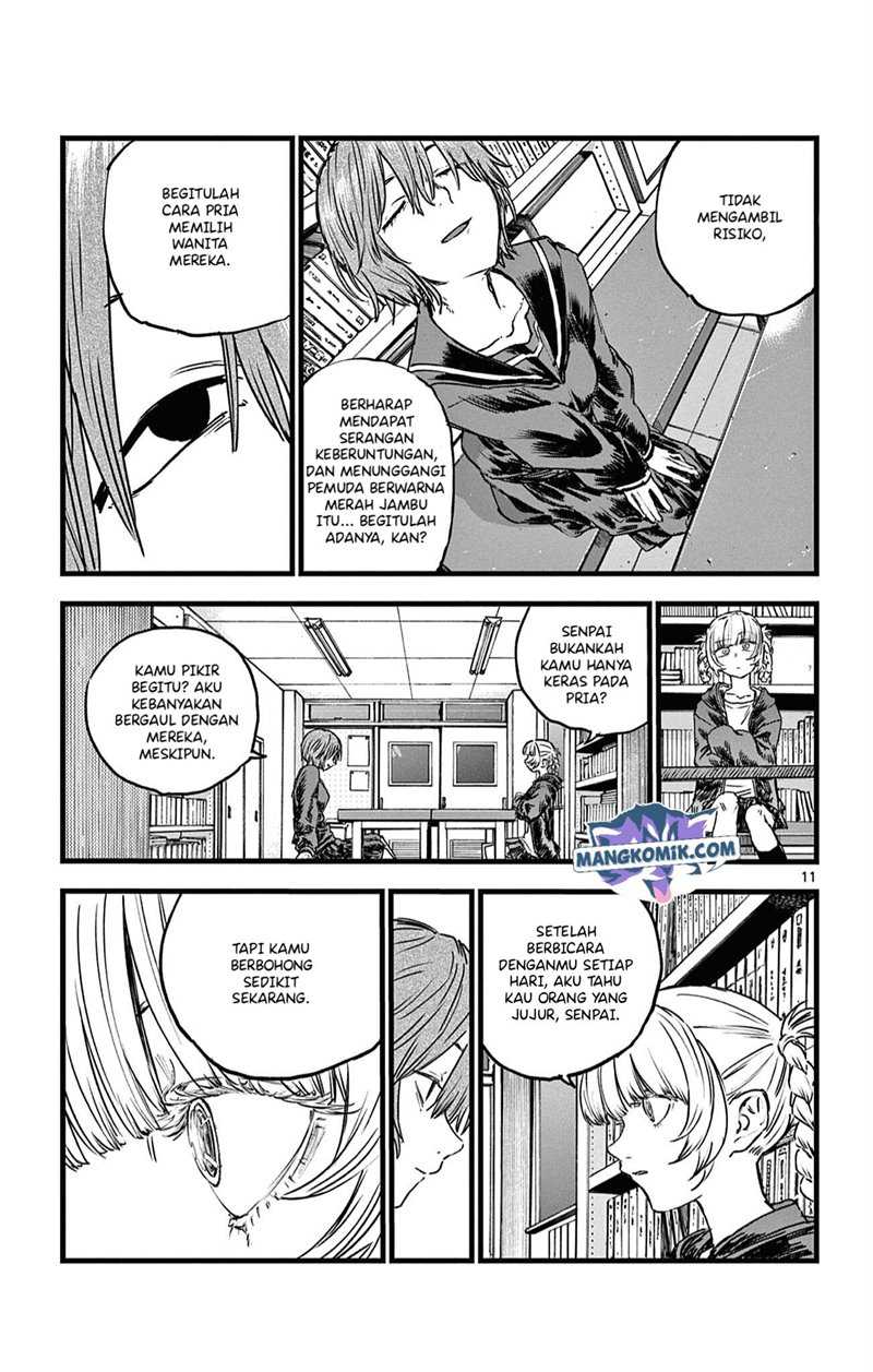 Yofukashi no Uta — Chapter 76, halaman 12