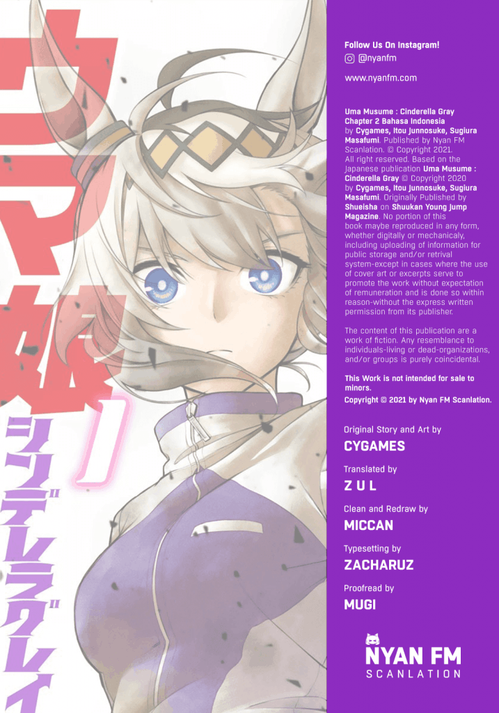 Uma Musume: Cinderella Gray — Chapter 2, halaman 1