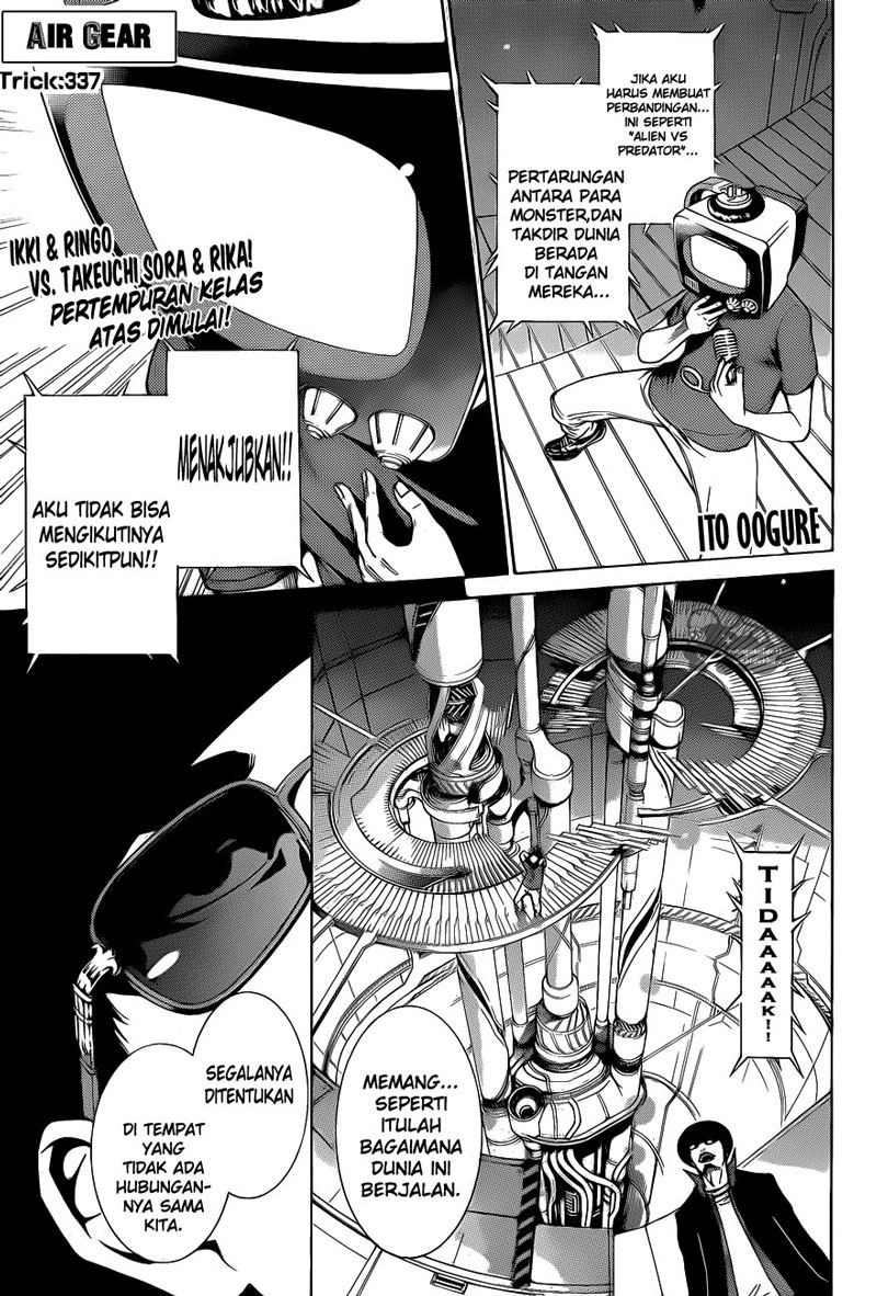 Air Gear — Chapter 337, halaman 2