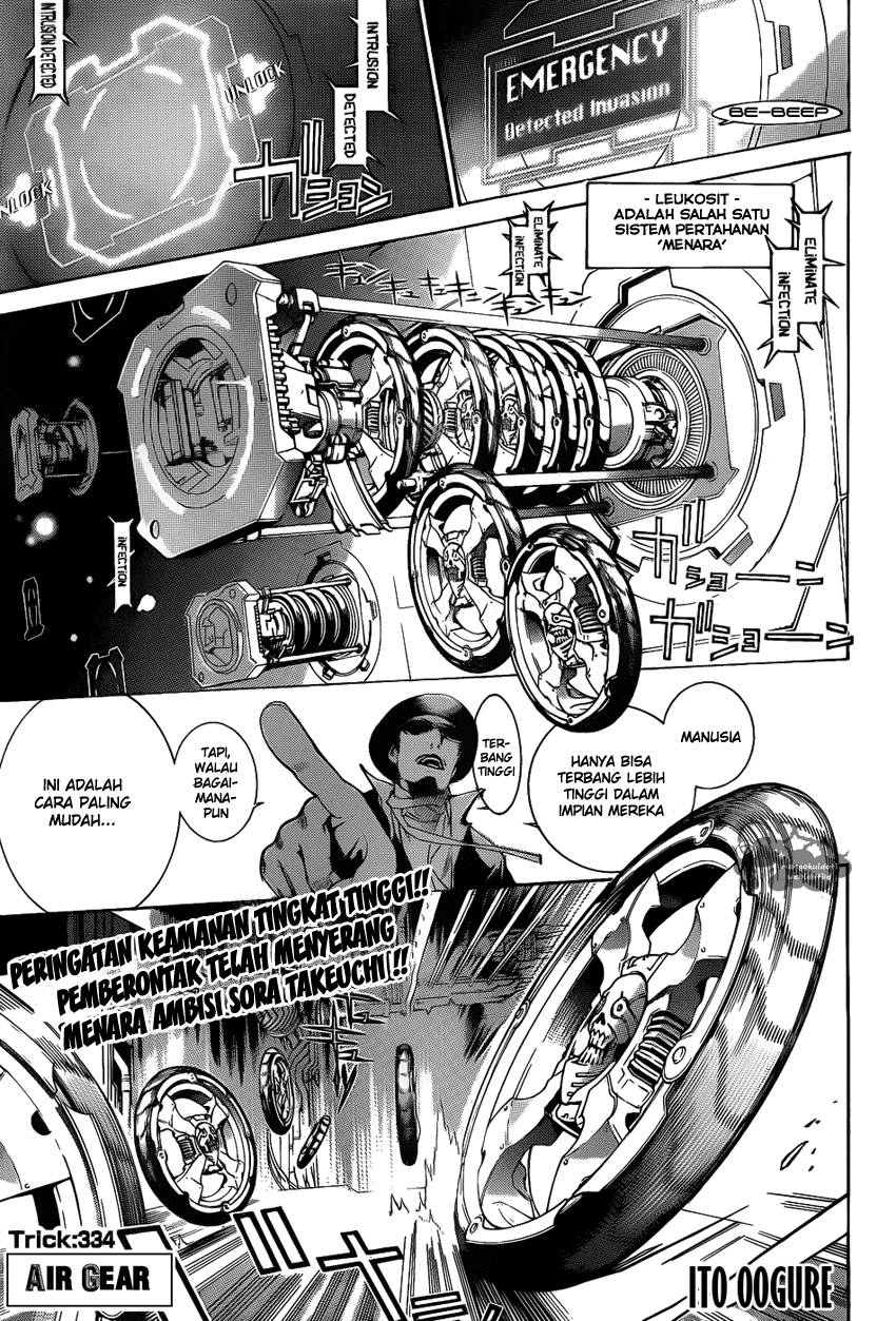 Air Gear — Chapter 334, halaman 2