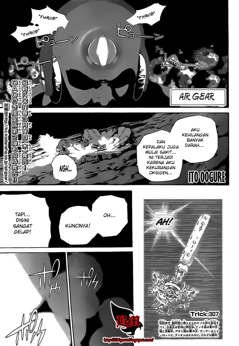 Air Gear — Chapter 307, halaman 2