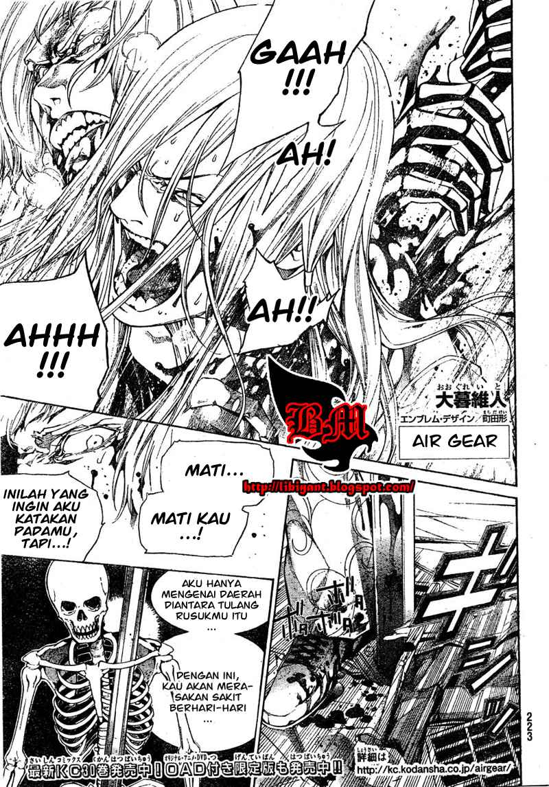 Air Gear — Chapter 302, halaman 2