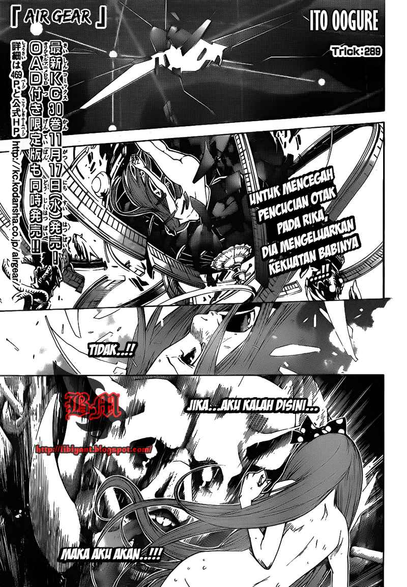 Air Gear — Chapter 289, halaman 2