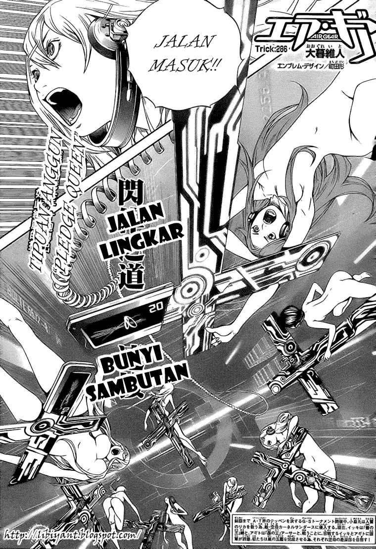 Air Gear — Chapter 286, halaman 2