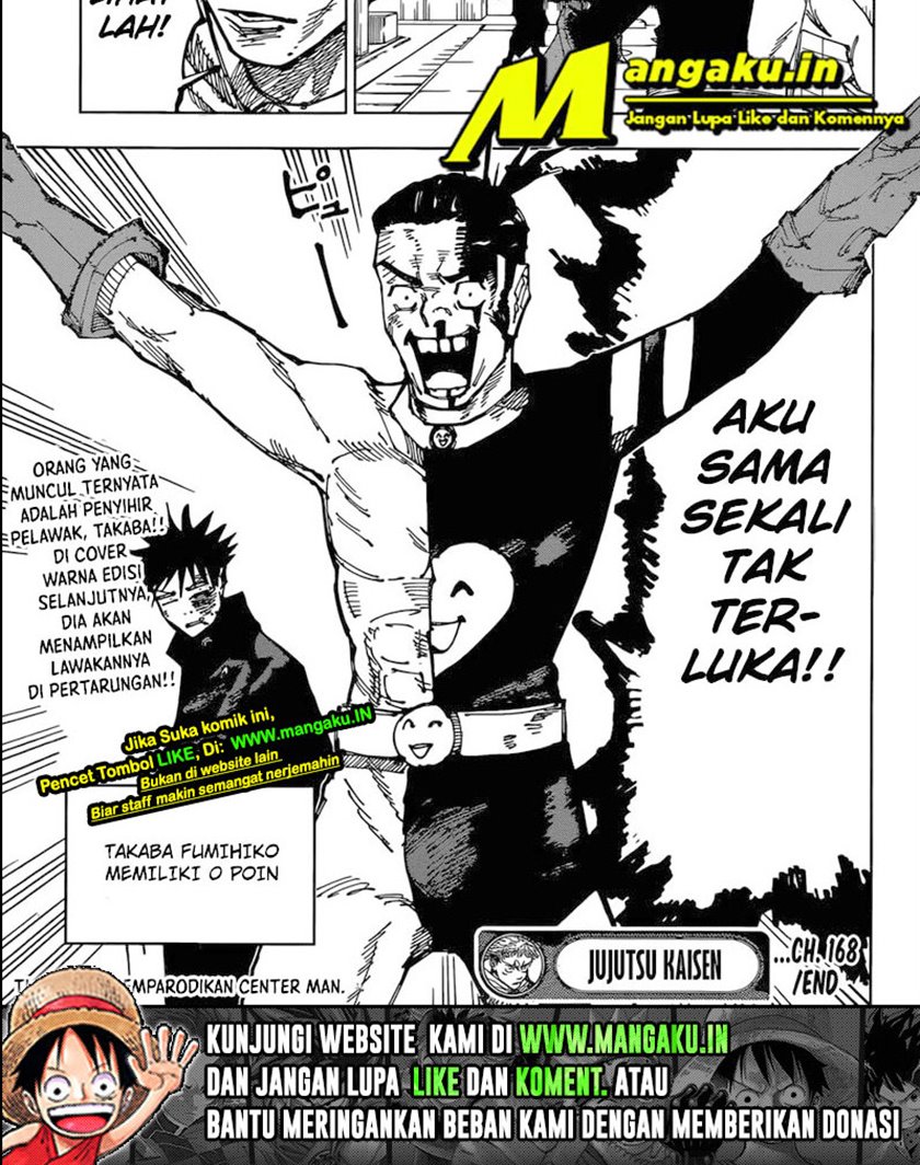 Jujutsu Kaisen — Chapter 168, halaman 26