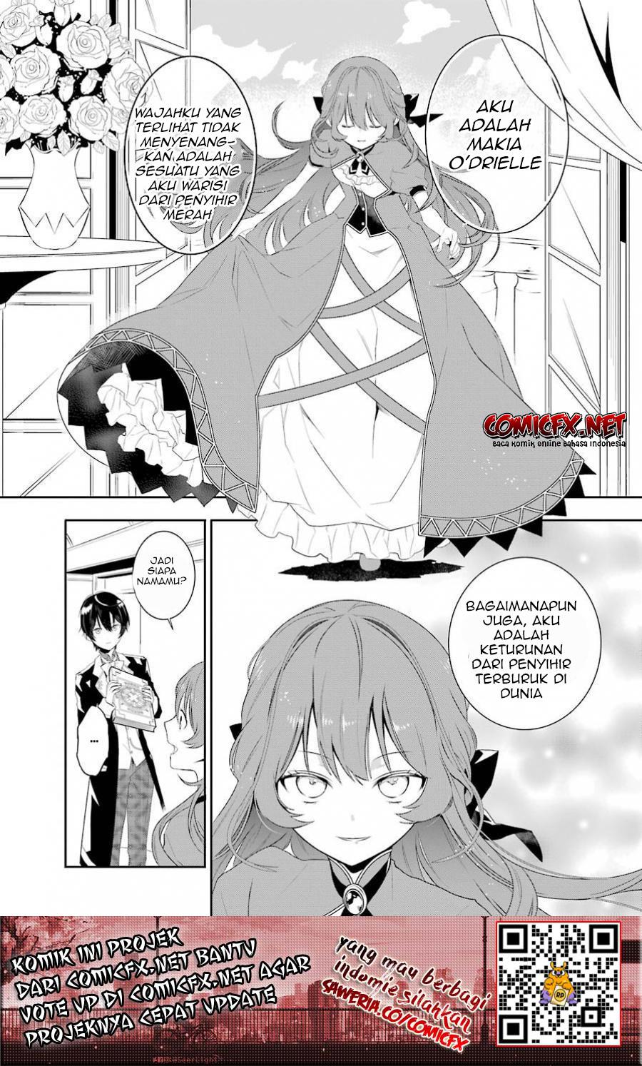 Maydare Tensei Monogatari: Kono Sekai de Ichiban Warui Majo — Chapter 1.3, halaman 21
