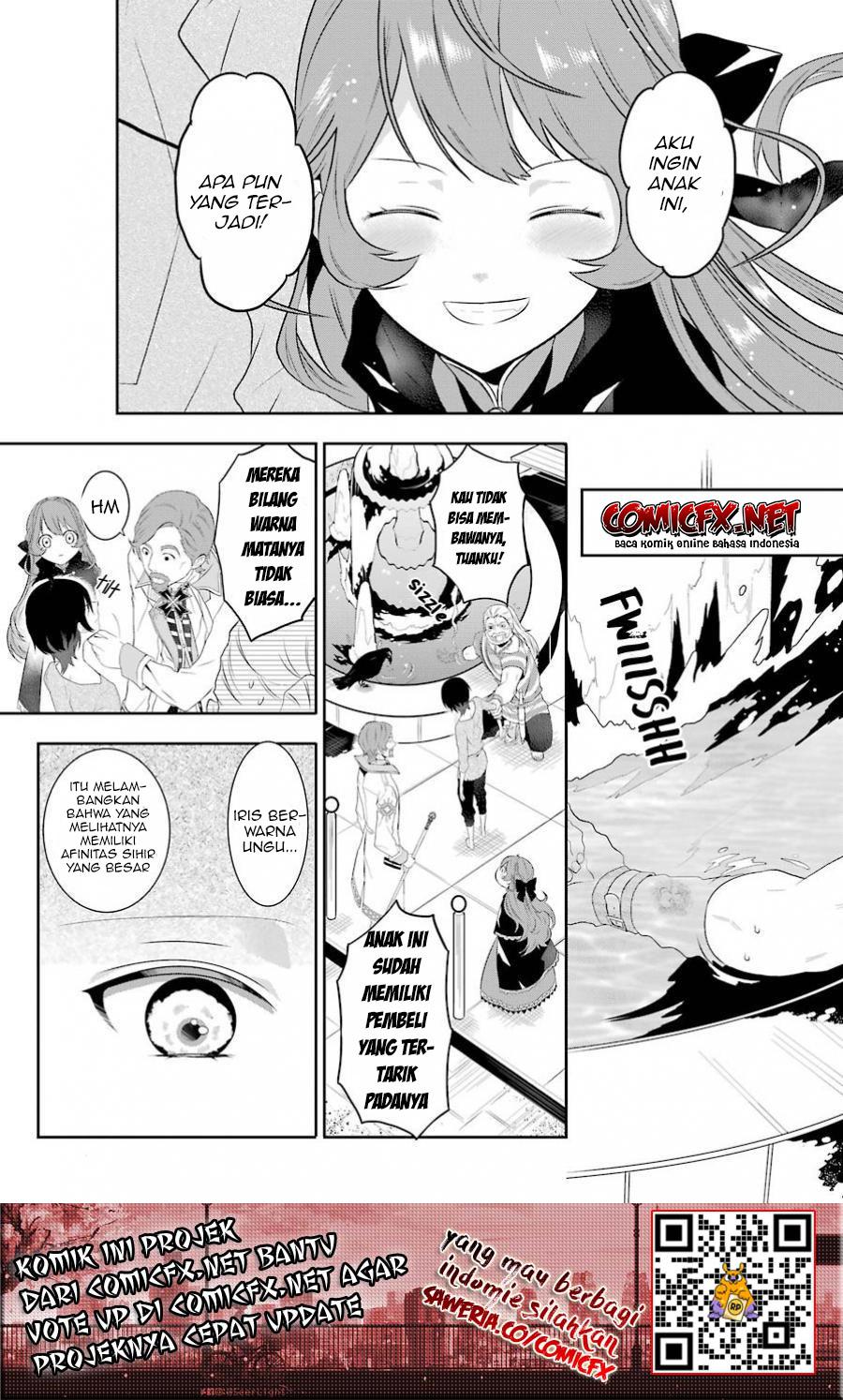 Maydare Tensei Monogatari: Kono Sekai de Ichiban Warui Majo — Chapter 1.3, halaman 4
