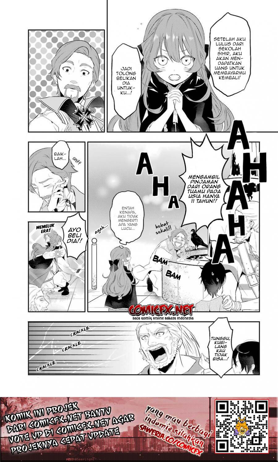 Maydare Tensei Monogatari: Kono Sekai de Ichiban Warui Majo — Chapter 1.3, halaman 6
