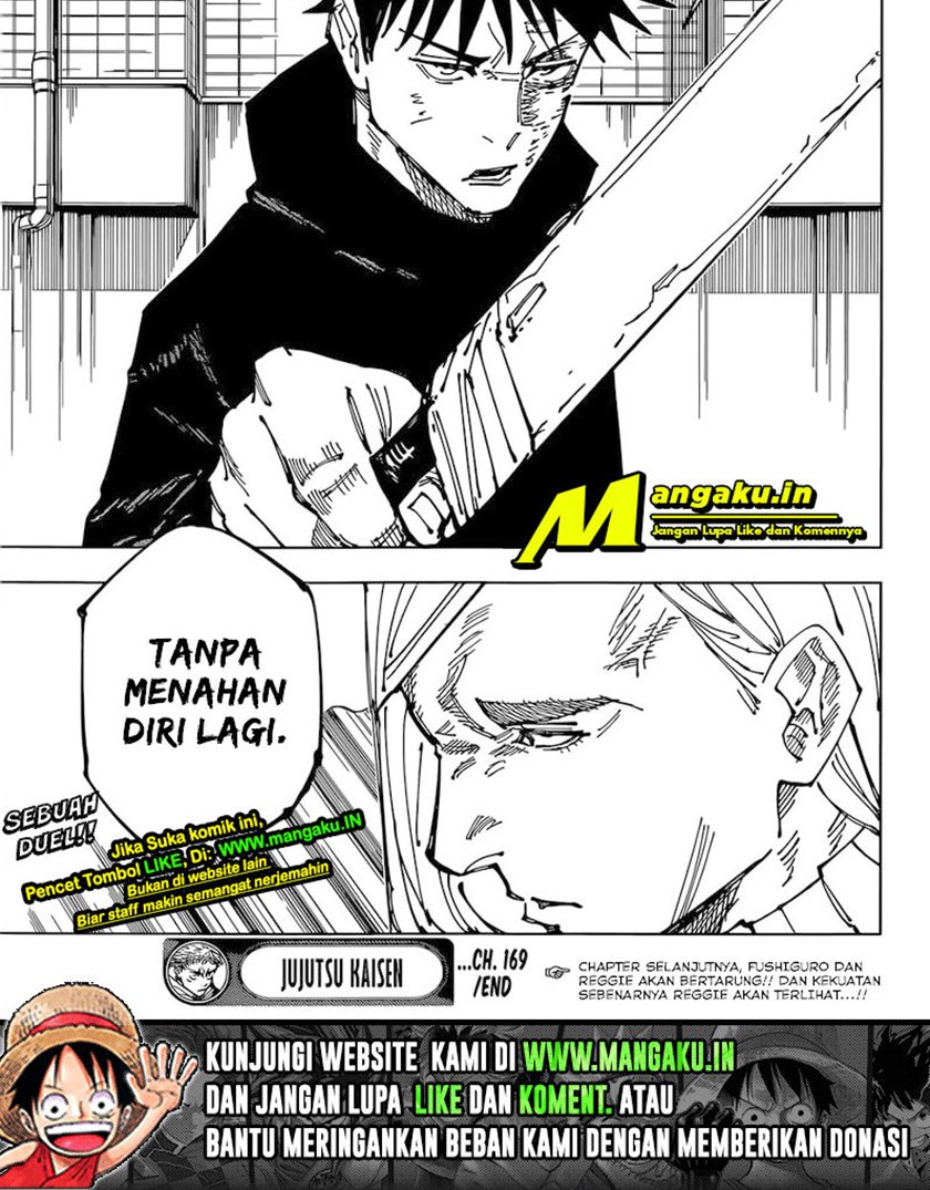 Jujutsu Kaisen — Chapter 169, halaman 23