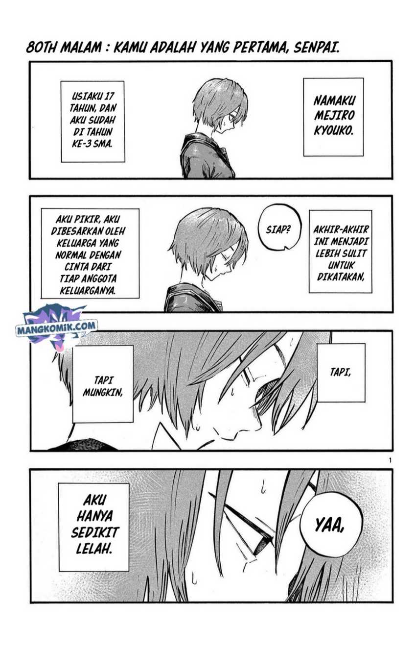 Yofukashi no Uta — Chapter 80, halaman 2