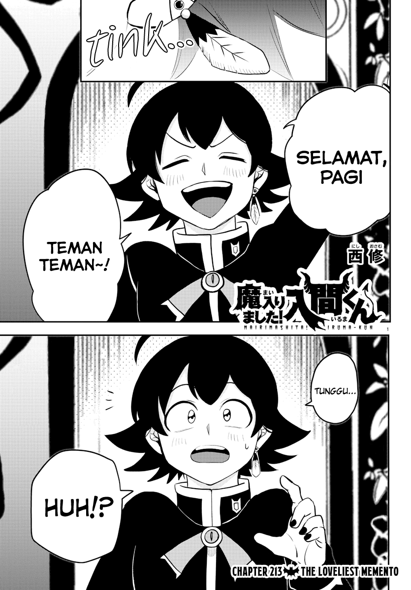 Mairimashita! Iruma-kun — Chapter 213, halaman 1
