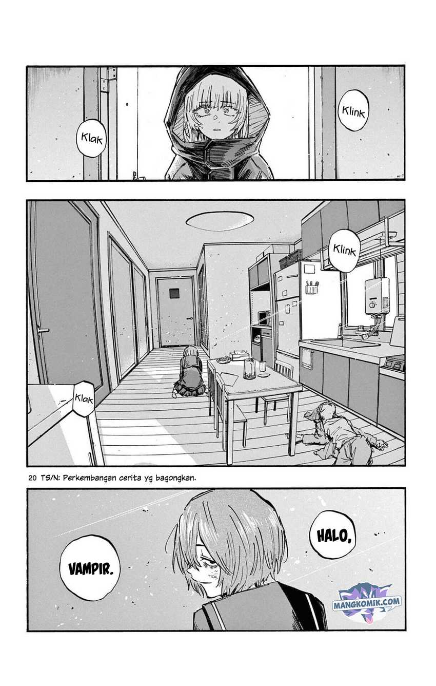 Yofukashi no Uta — Chapter 81, halaman 21