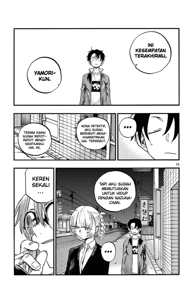 Yofukashi no Uta — Chapter 82, halaman 15