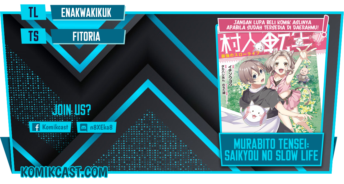 Murabito Tensei: Saikyou no Slow Life — Chapter 33, halaman 1
