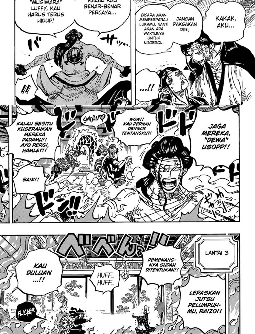 One Piece — Chapter 1036, halaman 14