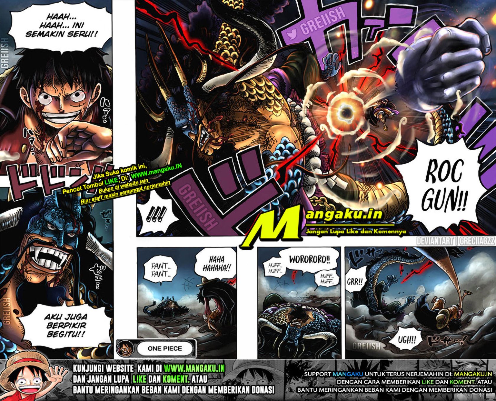 One Piece — Chapter 1036, halaman 21