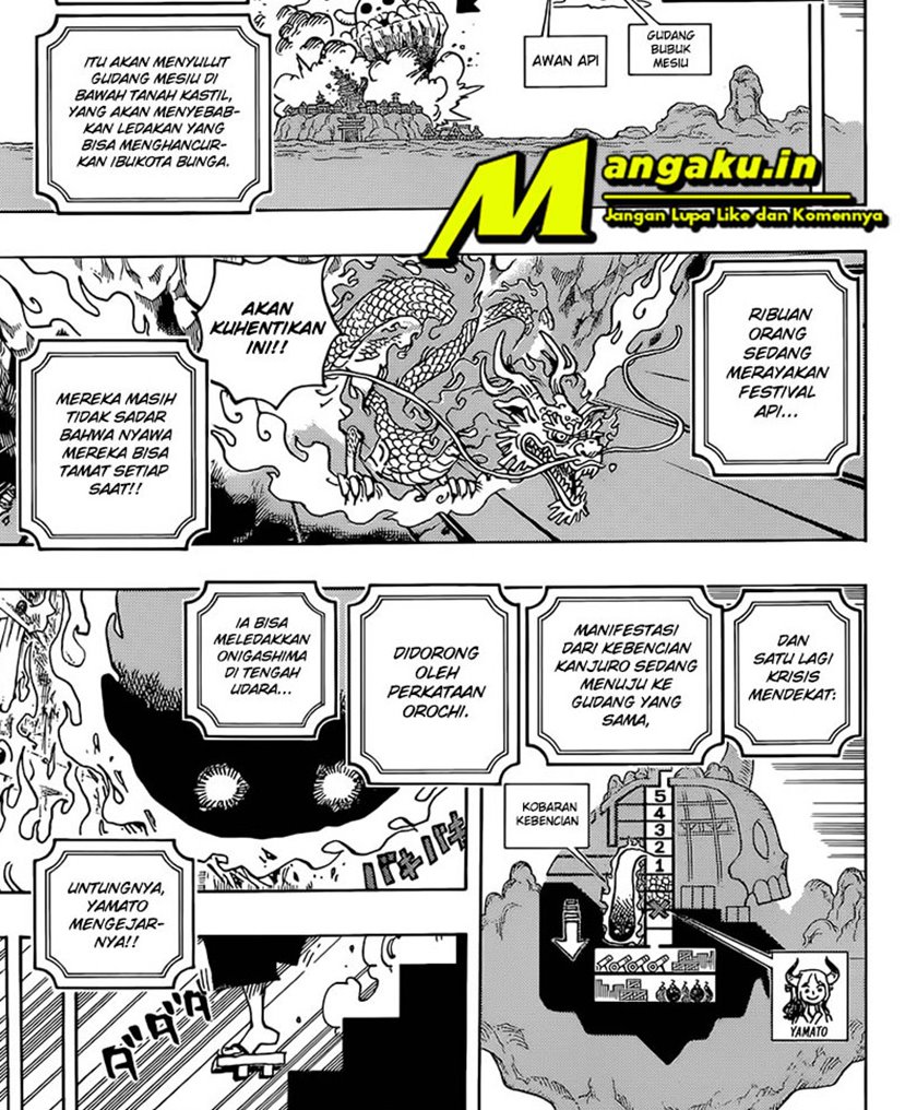 One Piece — Chapter 1036, halaman 9