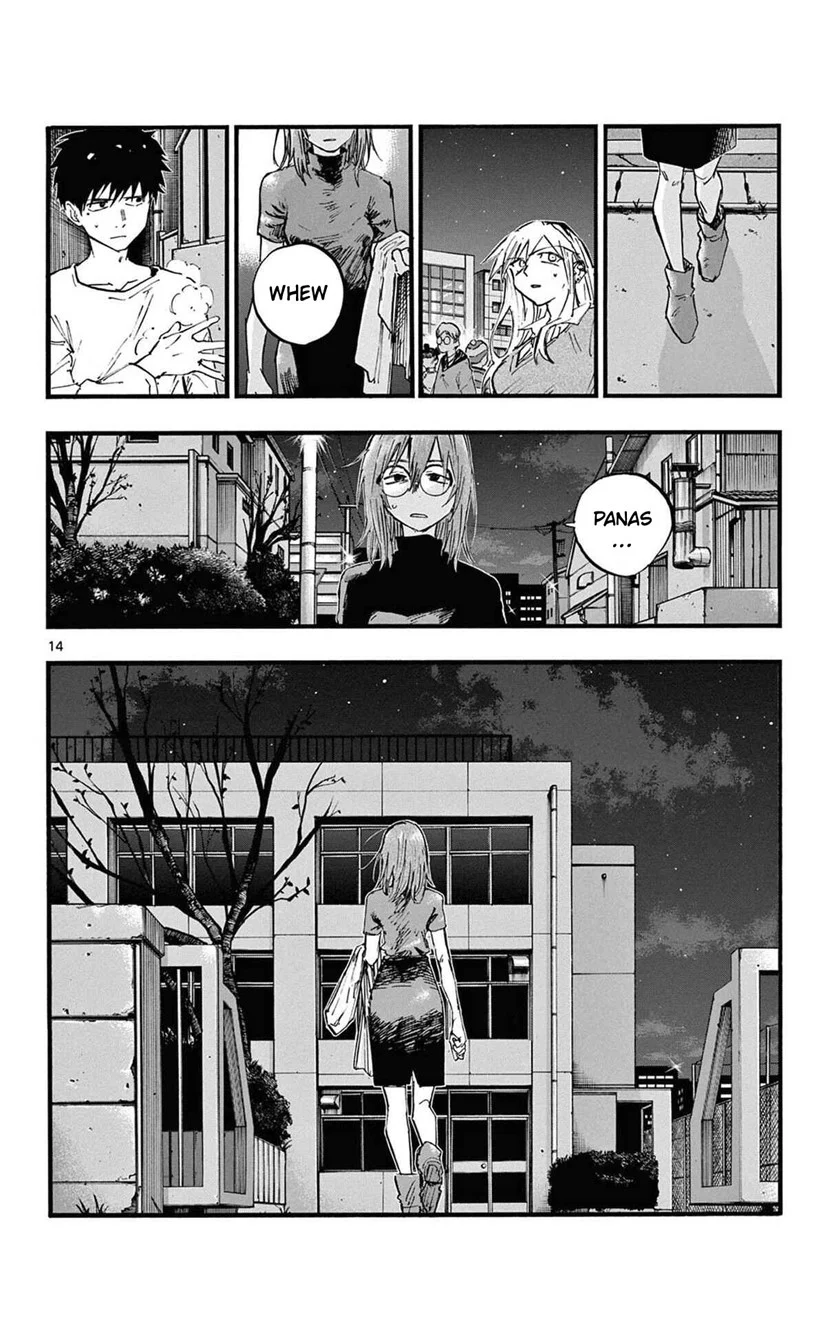 Yofukashi no Uta — Chapter 86, halaman 15
