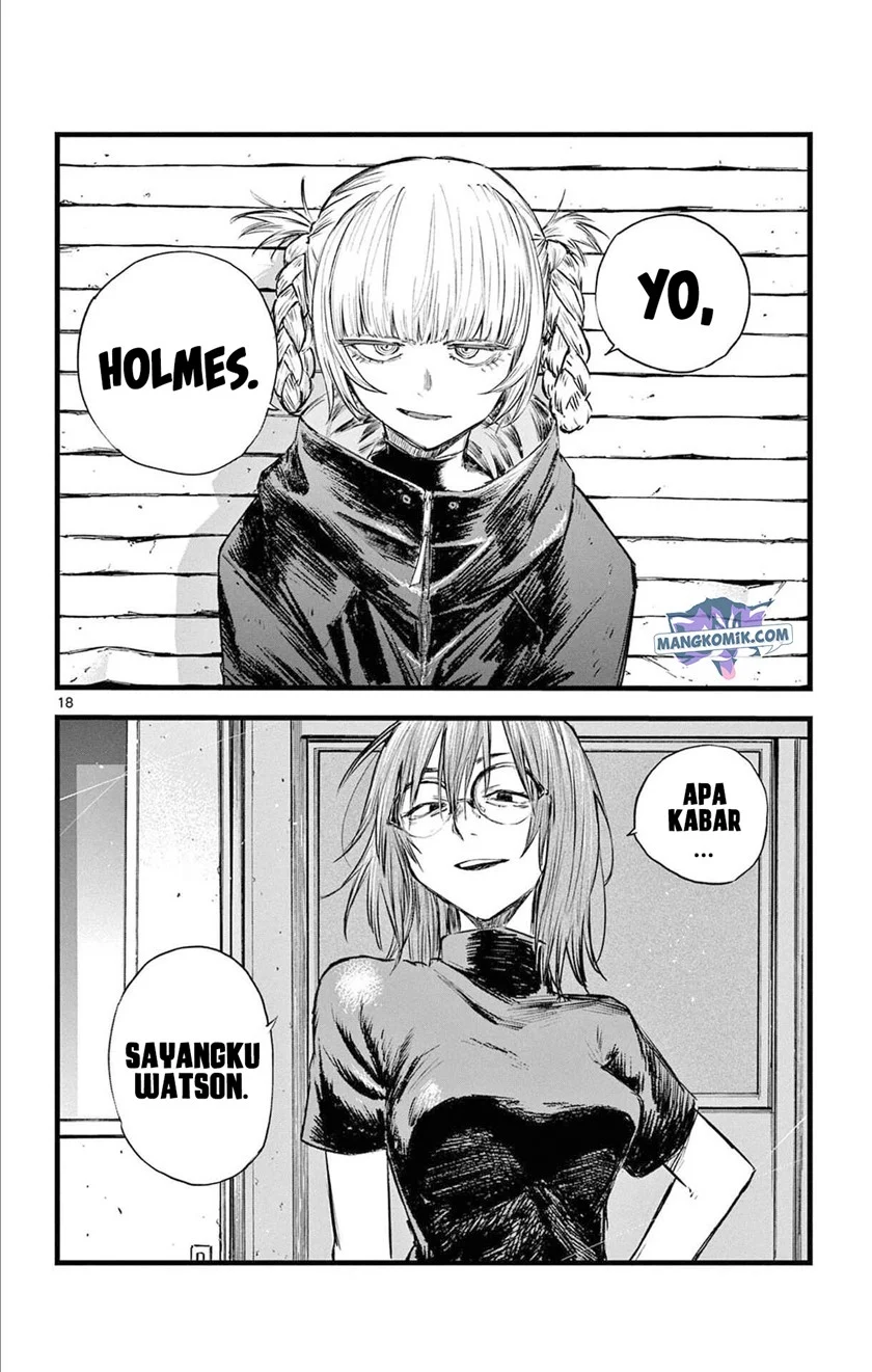 Yofukashi no Uta — Chapter 86, halaman 18