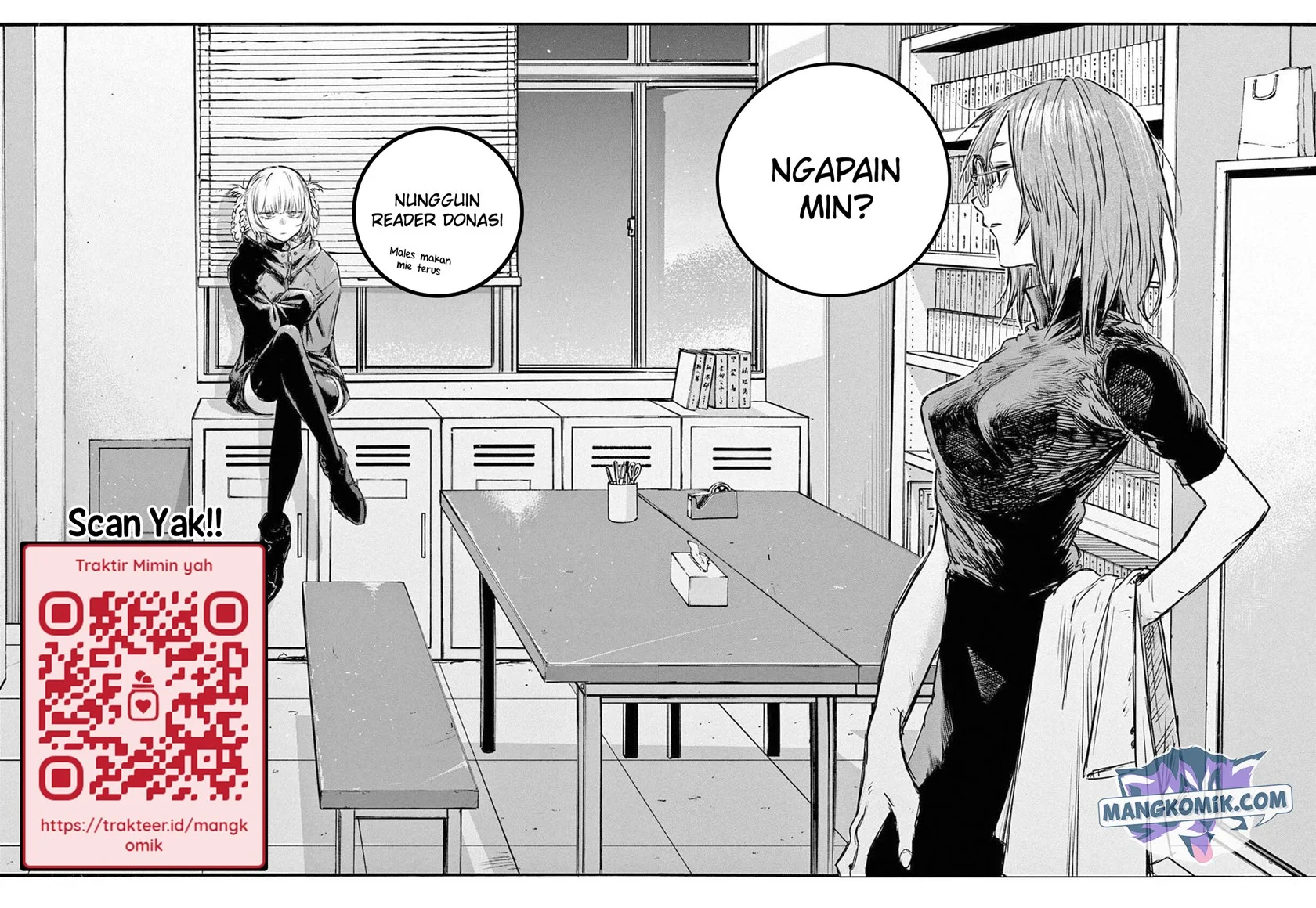 Yofukashi no Uta — Chapter 86, halaman 19