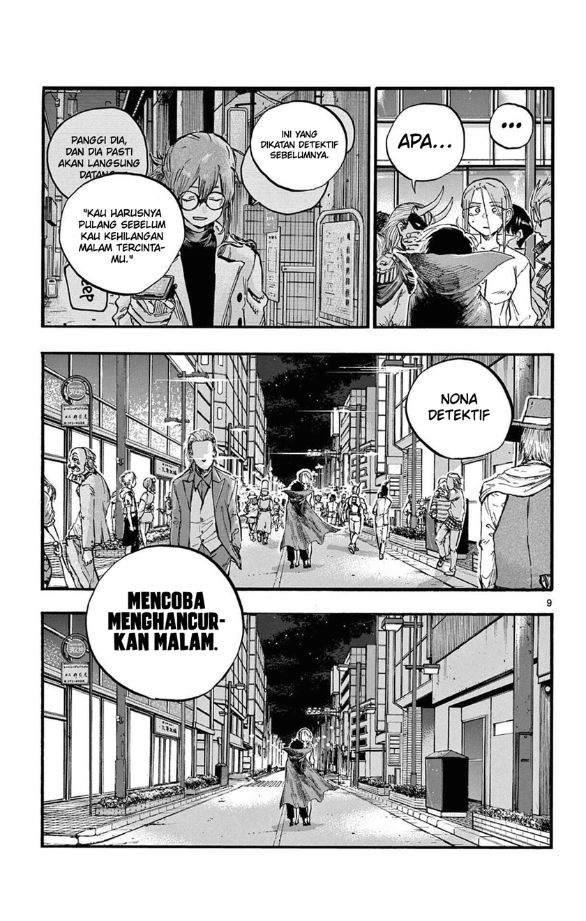 Yofukashi no Uta — Chapter 87, halaman 10