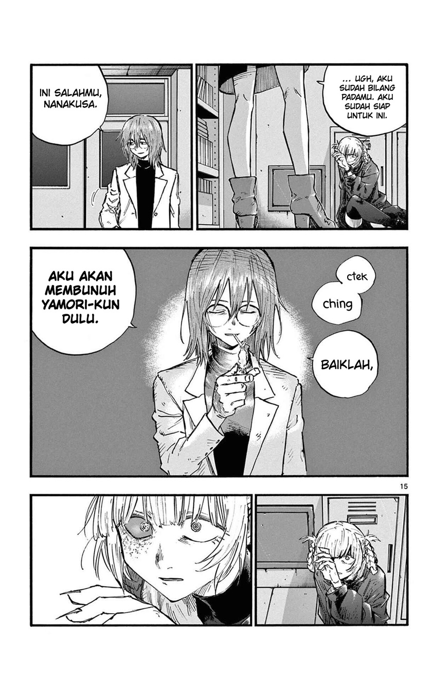 Yofukashi no Uta — Chapter 87, halaman 16