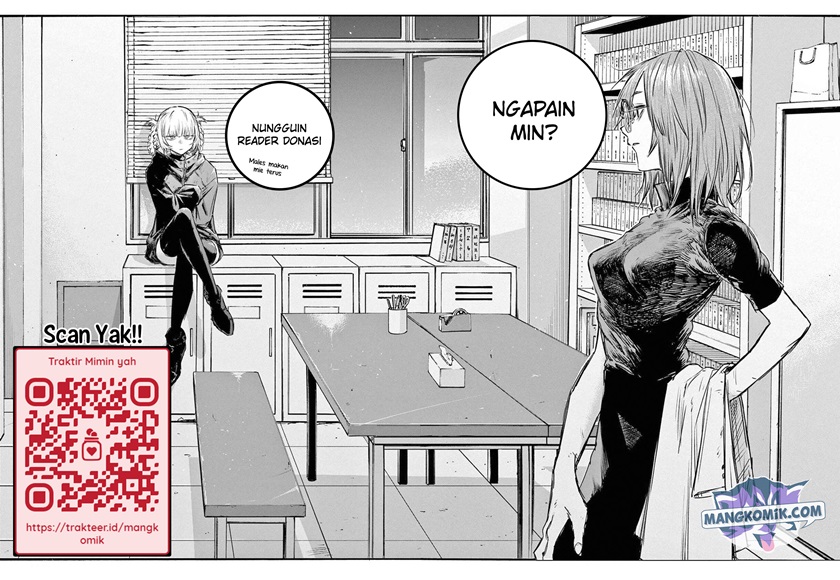 Yofukashi no Uta — Chapter 87, halaman 18