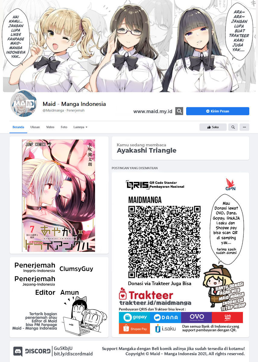 Ayakashi Triangle — Chapter 71, halaman 2