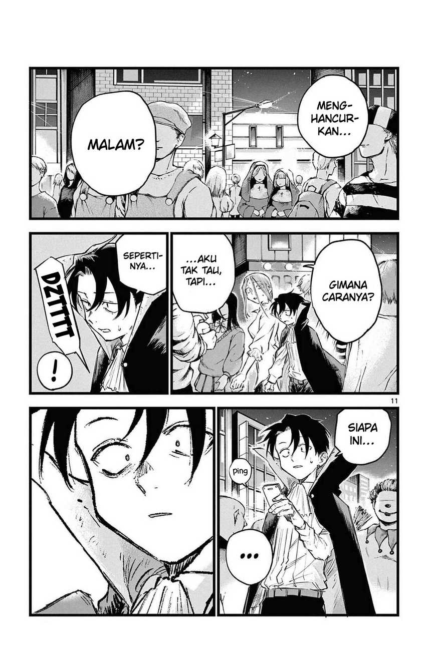 Yofukashi no Uta — Chapter 89, halaman 12