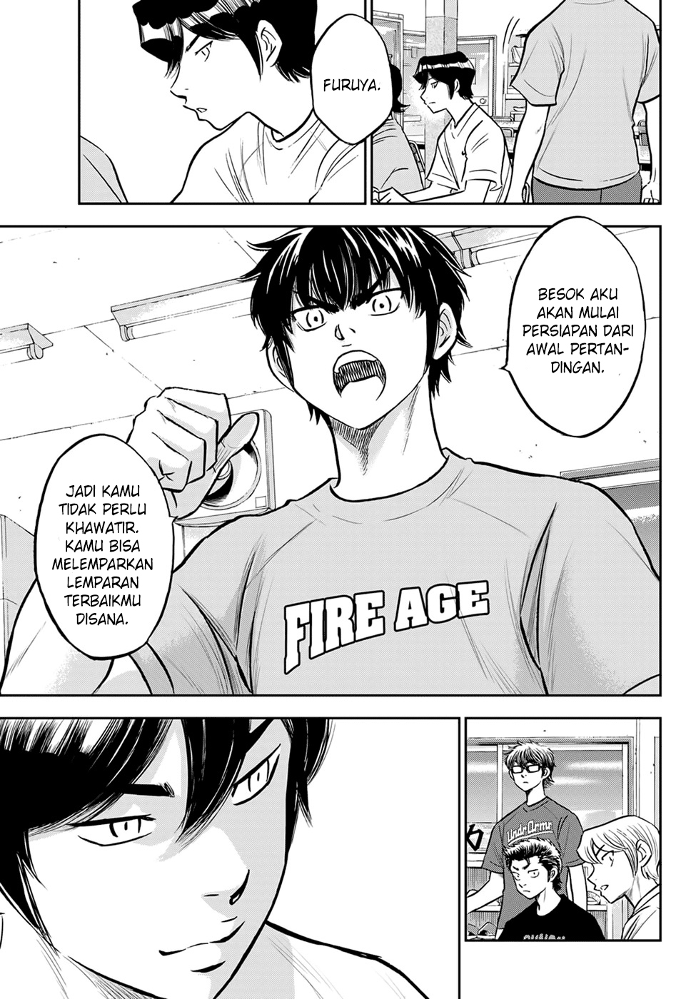 Diamond no Ace Act 2 — Chapter 262, halaman 11